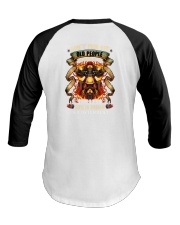 PISS OFF OLD PEOPLE Baseball Tee tile