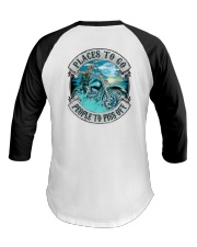 Places To Go, People To Piss Off Baseball Tee tile