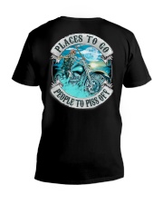 Places To Go, People To Piss Off V-Neck T-Shirt tile
