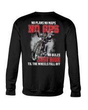 No plan no maps no gas Crewneck Sweatshirt tile