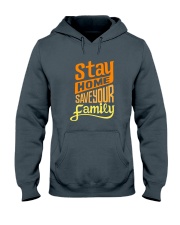 stay home Hooded Sweatshirt front