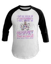 BD Unicorn August I Am The Queen G1L1-05-180122 Baseball Tee tile