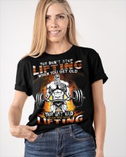 You don't stop lifting when you get old You get old when you stop lifting G1L1-13-110222 Classic T-Shirt apparel-classic-tshirt-lifestyle-front-100