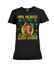 My Horse Is My Lucky Charms G1L1-03-110222 Premium Fit Ladies Tee tile
