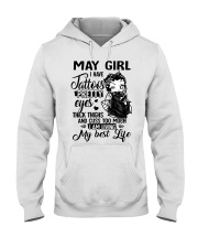 BD - Tatoo Girl Shirt AD96 5 Hooded Sweatshirt tile