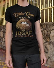 October Queen IDGAF G1L1-02-240122 Classic T-Shirt apparel-classic-tshirt-lifestyle-21