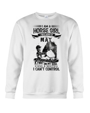 BD Horse May Girl G1L1-03-180122 Crewneck Sweatshirt tile