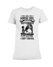 BD Horse September Girl G1L1-03-180122 Premium Fit Ladies Tee tile