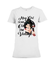 BD - Vintage May Girl AD96 Premium Fit Ladies Tee tile