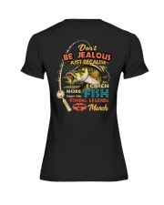 Don't Be Jealous Just Because I Catch More Fish Than You G1L1-02-020822 Premium Fit Ladies Tee tile
