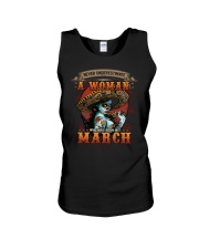 BD Never Underestimate A Lady In Mar Unisex Tank tile