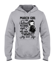 BD - Tatoo April Girl Shirt AD96 Hooded Sweatshirt front