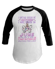 BD Unicorn June I Am The Queen G1L1-05-180122 Baseball Tee tile