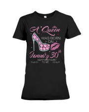 A Queen Was Born On Jan 30 Premium Fit Ladies Tee tile