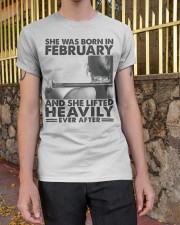 February She Lifted Heavily Ever After G1L1-01-270122 Classic T-Shirt apparel-classic-tshirt-lifestyle-21