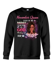 November Black Queen G1T1-02-220222 Crewneck Sweatshirt tile