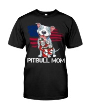 Pitbull Mom Shirt AD96 Premium Fit Mens Tee tile