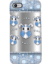 Schnauzer Blue Phone Case AD96 Phone Case i-phone-8-case