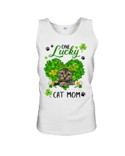 One Lucky Cat Mom G1L1-02-110222 Unisex Tank tile