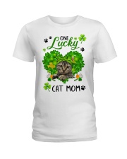One Lucky Cat Mom G1L1-02-110222 Ladies T-Shirt tile