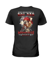 Motorcycle Dog Dad In April G1T1-01-100222 Ladies T-Shirt tile