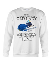 BD Flight Attendant Old Lady 6 G1T1-02-160222 Crewneck Sweatshirt tile
