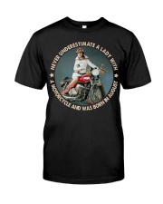 August Never Underestimate A Lady g1l1-02-100222 Premium Fit Mens Tee tile