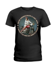 August Never Underestimate A Lady g1l1-02-100222 Ladies T-Shirt tile