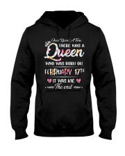 A Queen In Feb 17 Hooded Sweatshirt tile