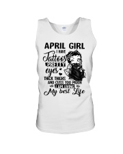 BD - Tatoo April Girl Shirt AD96 Unisex Tank tile