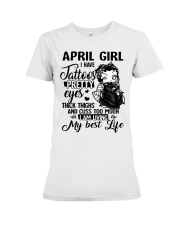 BD - Tatoo April Girl Shirt AD96 Premium Fit Ladies Tee tile