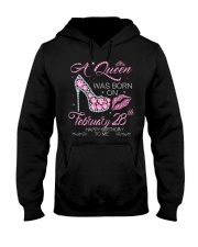 A Queen Was Born On Feb 28 Hooded Sweatshirt tile