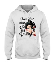 BD - Vintage June Girl AD96 Hooded Sweatshirt tile