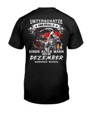 BD Ger Never Underestimate A December Man AD96 Classic T-Shirt back