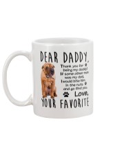 shar pei Mug back