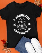 I Survived 2020 Coronavirus Shirt - Survivor Meme Classic T-Shirt apparel-classic-tshirt-lifestyle-front-83