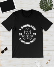 I Survived 2020 Coronavirus Shirt - Survivor Meme Classic T-Shirt lifestyle-mens-crewneck-front-17