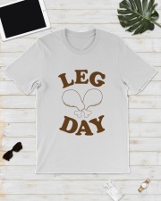 Leg Day Shirt Funny Food Shirts Thanksgiving Classic T-Shirt lifestyle-mens-crewneck-front-17