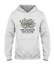 Funny And Cute Shirt For Teacher On Xmas 2020 Hooded Sweatshirt tile