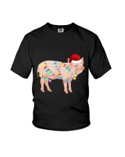 Merry Pigmas Pig Lover Christmas Funny Tees Youth T-Shirt tile