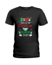 This Is My Christmas Pajama Shirt Family 2020 Ladies T-Shirt tile