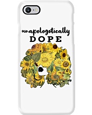 Cool Black Afro Tee Black Sunflower Gift T-Shirt Phone Case tile