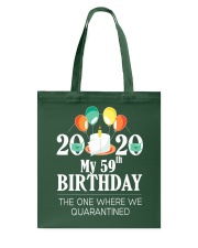 My 59th Birthday Funny Quarantine Gift 2020 Tote Bag tile