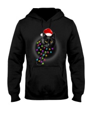 Black Cat Christmas Gift Shirt Xmas Gift Idea Hooded Sweatshirt tile