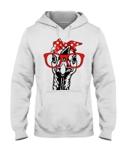 Turkey Shirt - Turkey with Glasses - Thanksgiving Hooded Sweatshirt tile