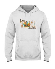 One Thankful Teacher Sweatshirt Turkey Shirt Hooded Sweatshirt tile
