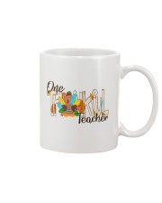 One Thankful Teacher Sweatshirt Turkey Shirt Mug tile