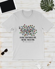 Funny And Cute Shirt For Teacher On Xmas 2020 Classic T-Shirt lifestyle-mens-crewneck-front-17