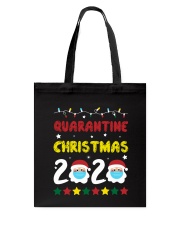 Quarantine Christmas Shirt 2020 - Funny Christmas Tote Bag tile