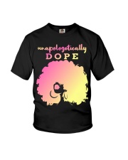 Black Pride Melanin African American T-Shirt Youth T-Shirt tile